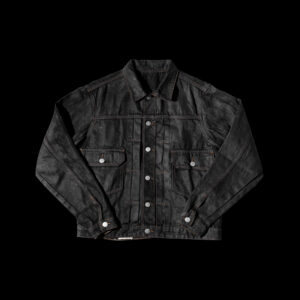 SEVEN RAW DENIM JACKET "BLACK"