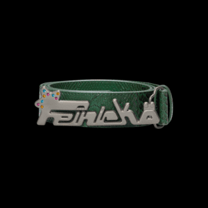 GEMSTONE LOGO BELT "GREEN"