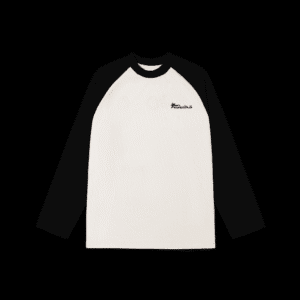BALLINE RAGLAN THERMAL “WASHED BLACK"