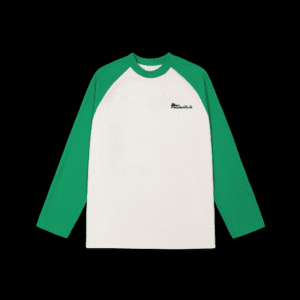 BALLINE RAGLAN THERMAL “WASHED GREEN"