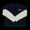 "3" LONGSLEEVE BASIC T-SHIRT "NAVY BLUE"