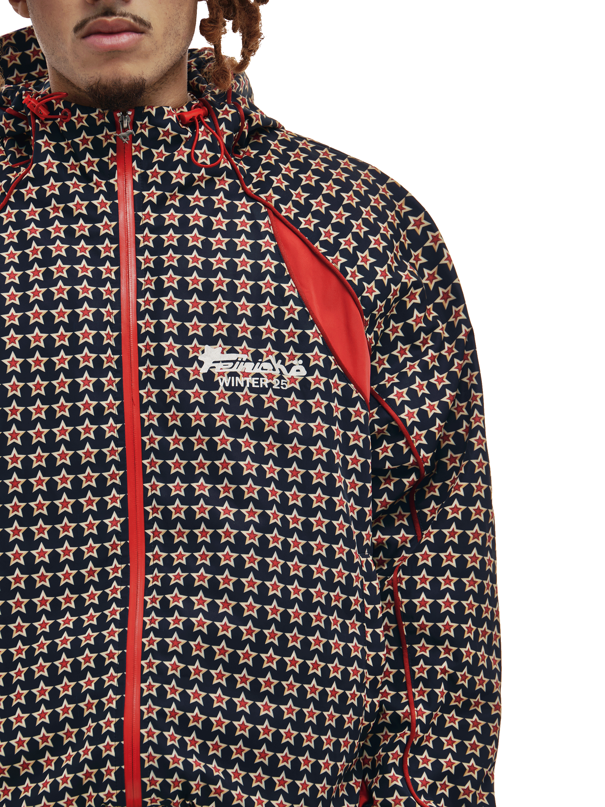 CRIMSON SHIFT JACKET - 2