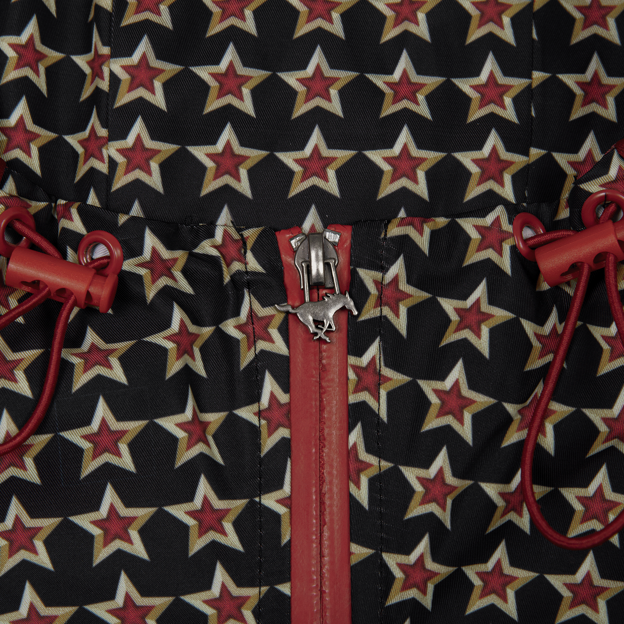 CRIMSON SHIFT JACKET - ZIPPER