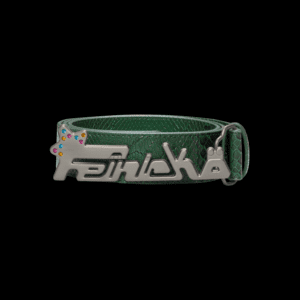 GEMSTONE LOGO BELT "GREEN"