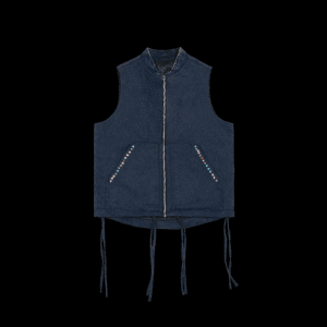 GEM ROW VEST "WASHED NAVY"