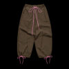 FRAGMENT NYLON PANTS "CHOCOLATE"
