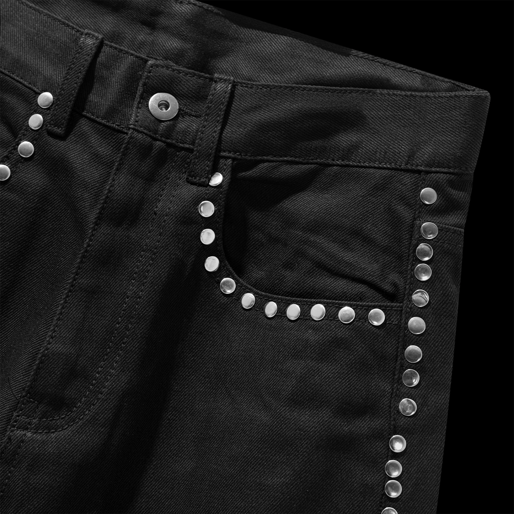 Rivet Selvedge Denim Pants 3