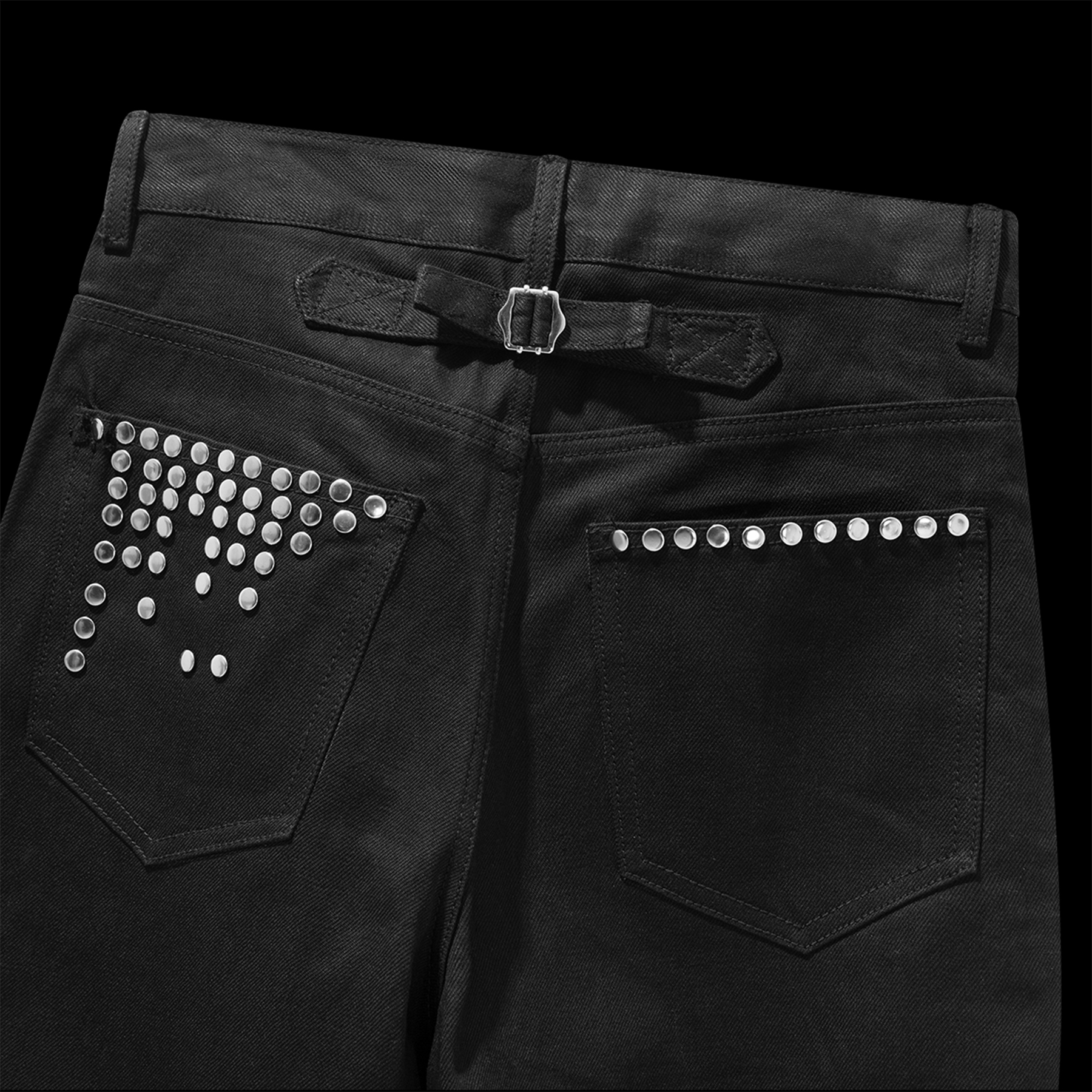Rivet Selvedge Denim Pants 4